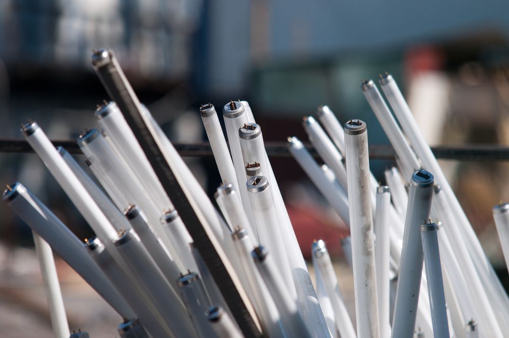 Fluorescent Tube Stack