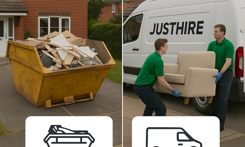 Skip Hire vs Man & Van 