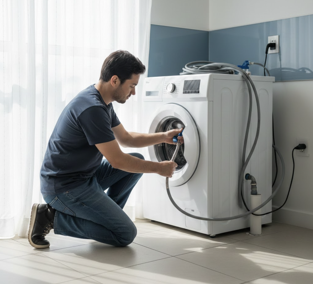 How To Hook Up A Freestanding Washing Machine