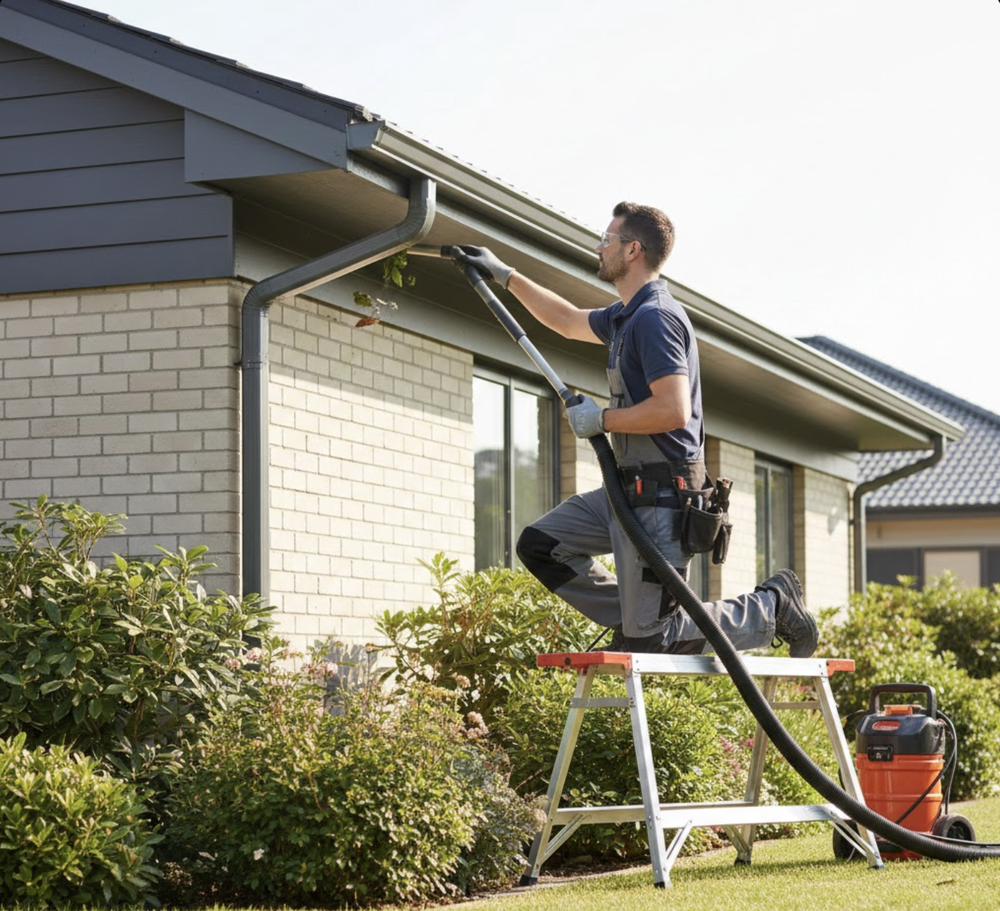 Professional Low Level Gutter Cleaning Services