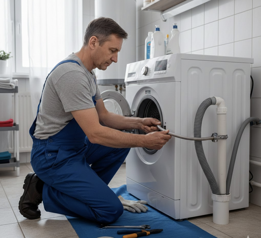 How To Hook Up A Washing Machine Safely