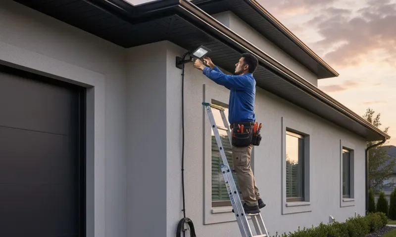 Smart Security Lighting Installation