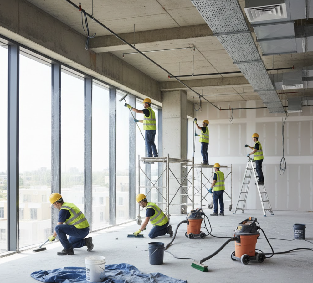 Commercial Post Construction Cleaning