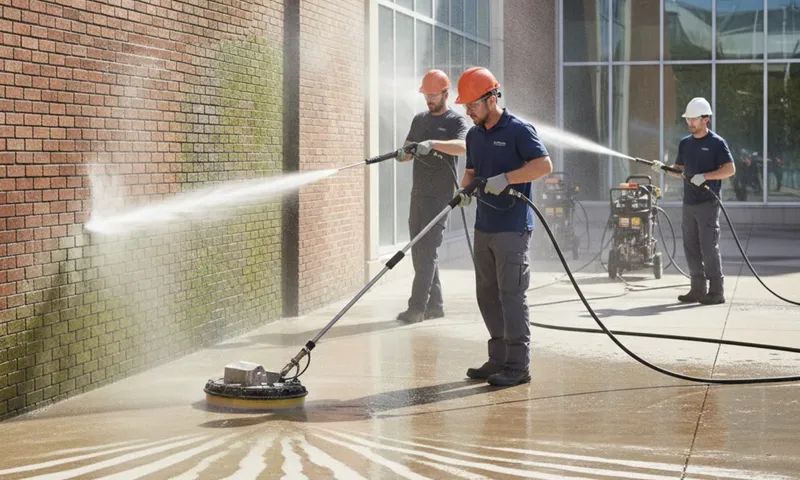 Commercial Pressure Washing