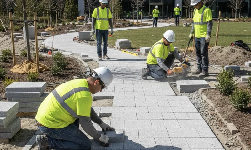 Commercial Garden Pathways