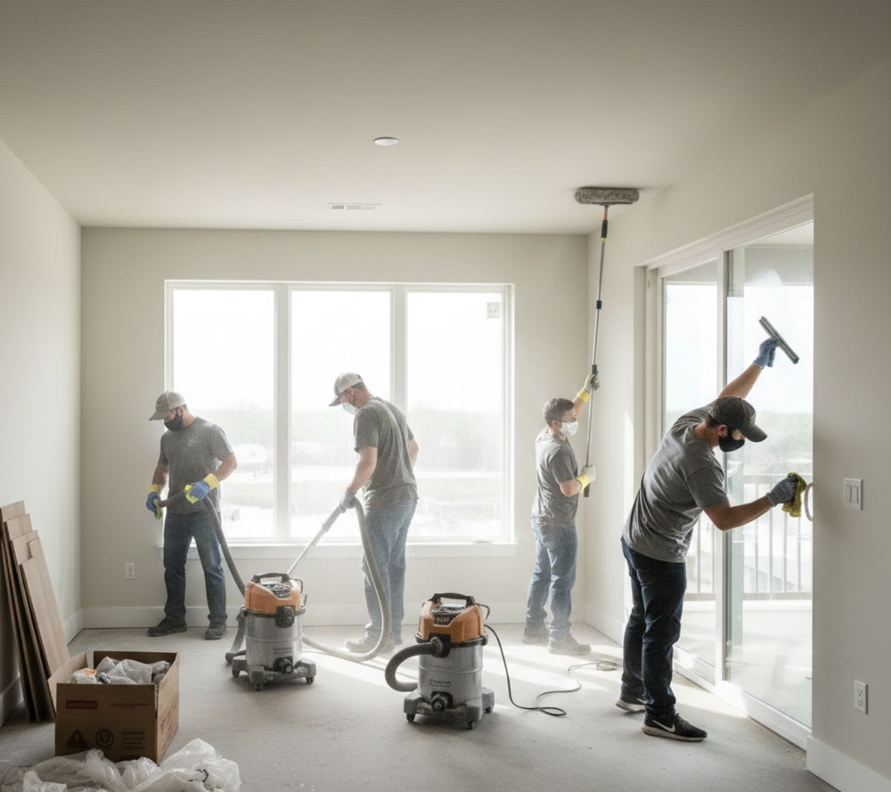 Residential Post Construction Cleaning