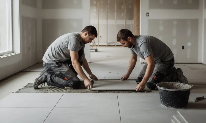 Floor Tiling Installation