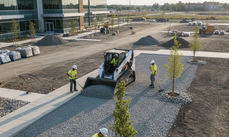Commercial Gravel & Stone Laying