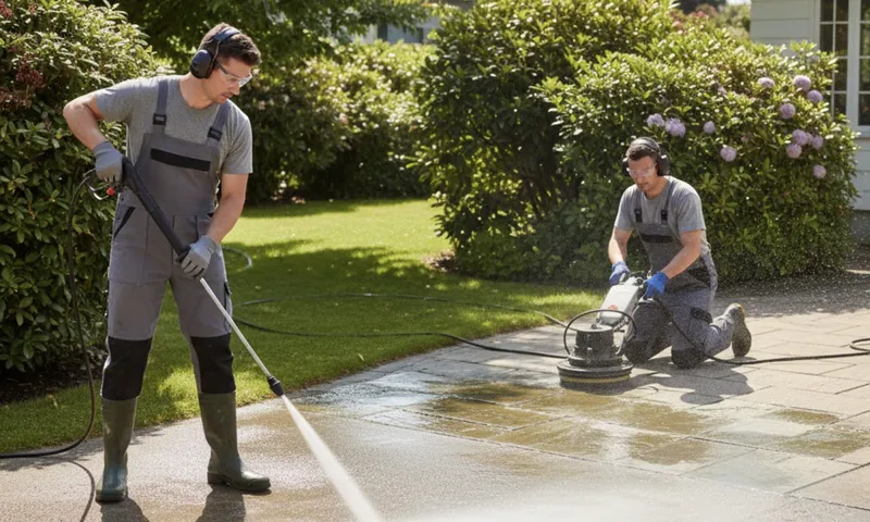 Driveway & Patio Pressure Washing