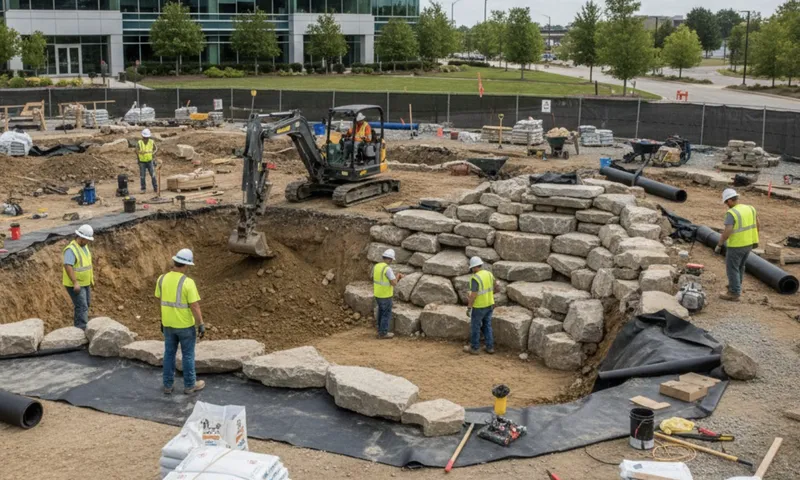 Commercial Pond & Water Feature Installation