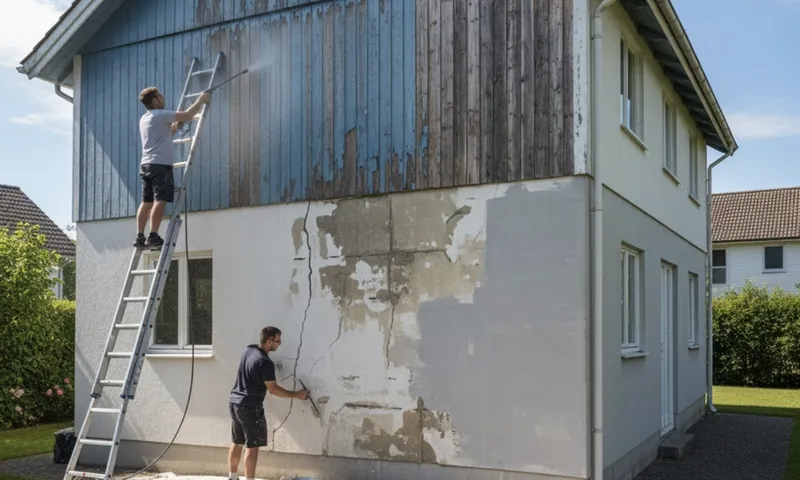 How to Prepare Exterior Walls for Painting