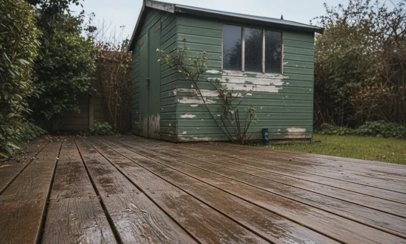 How to Maintain Your Decking and Shed Paint