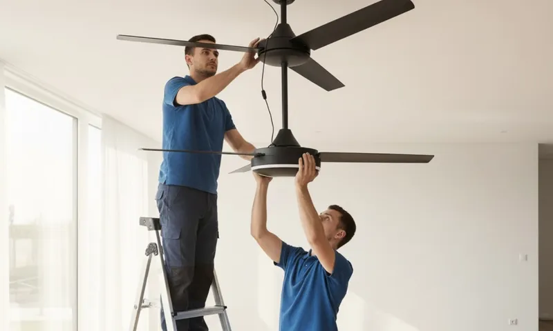 Smart Ceiling Fan Installation and Setup