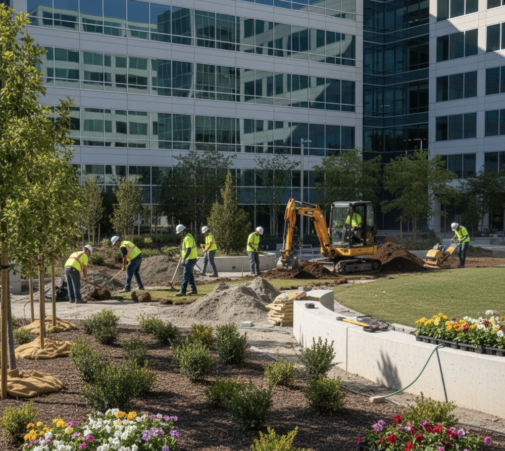 Commercial Garden Design Makeovers