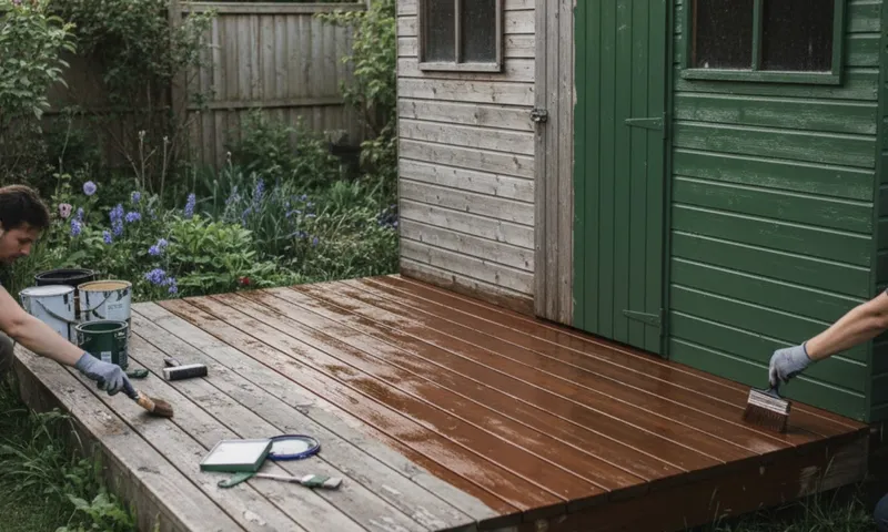 Choosing the Right Paint and Finish for Your Decking & Sheds