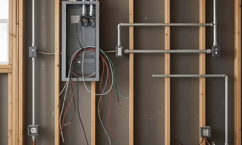 Garage Workshop Power Supply Installation