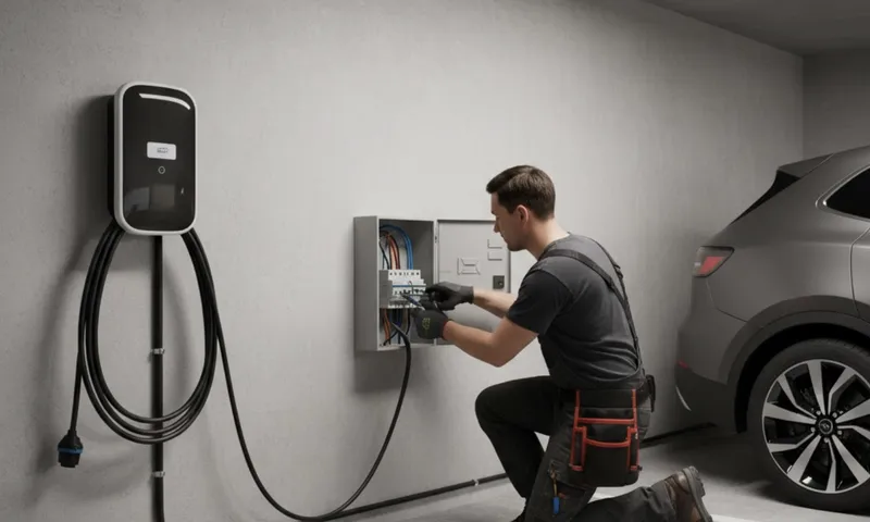 Garage EV Charger Supply Installation