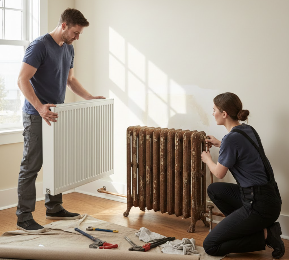 How To Replace An Old Radiator