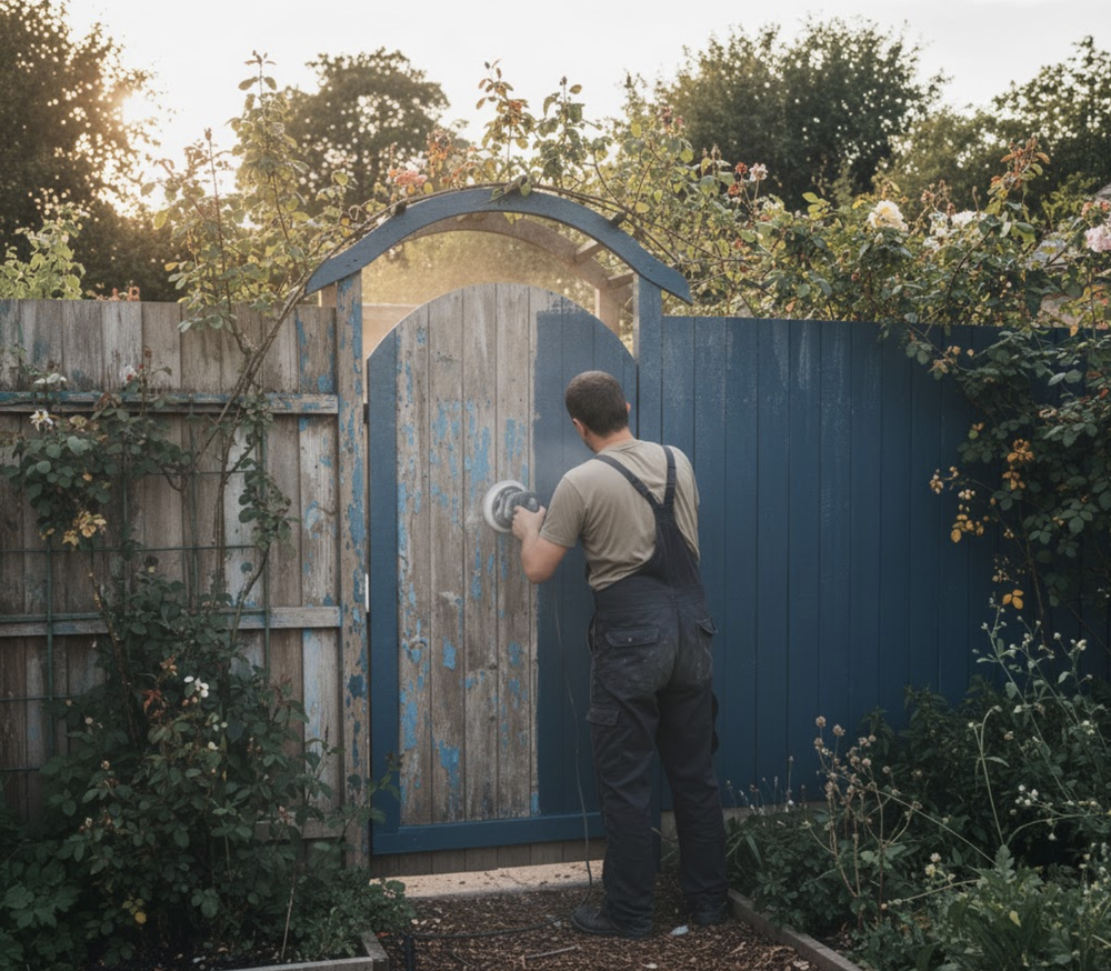 How To Maintain Your Painted Fences And Gates