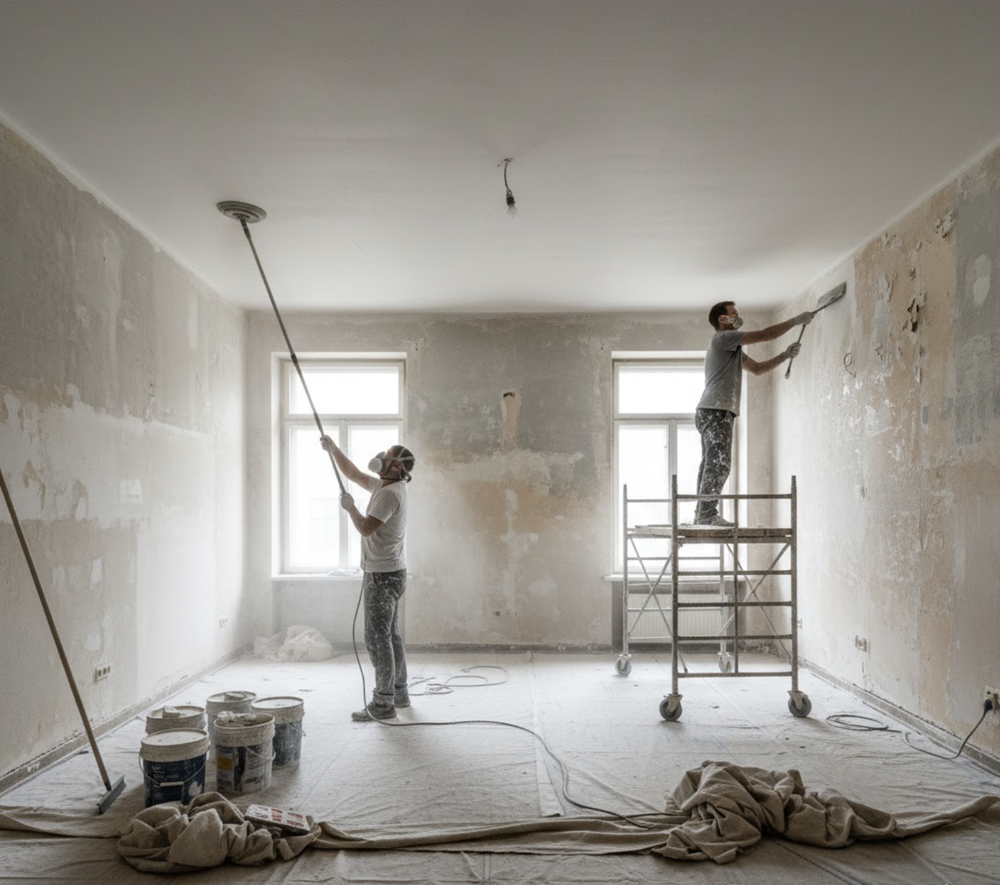 The Complete Guide To Preparing Walls And Ceilings For Painting