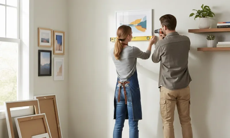 Residential Picture & Shelf Hanging