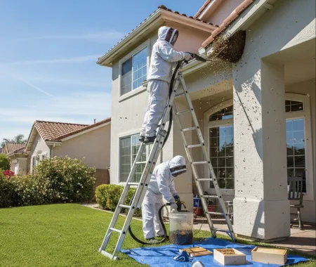 Removing A Bees Nest