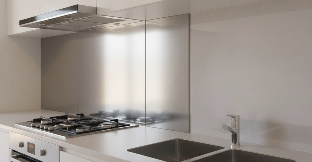 Stainless Steel Acrylic Splashbacks