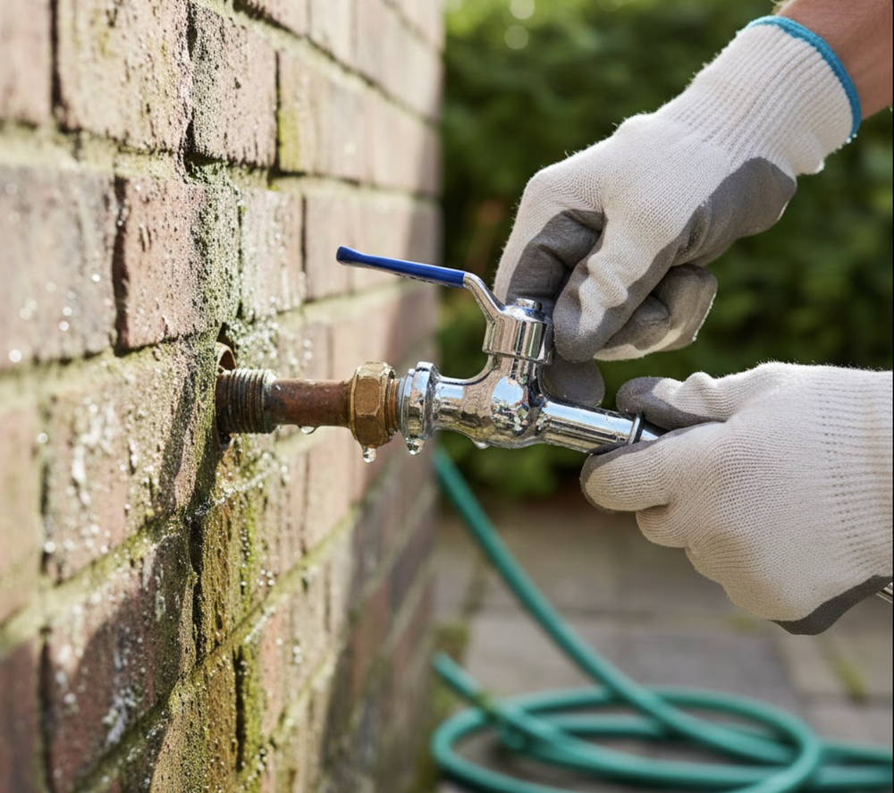 How To Replace An Outdoor Tap