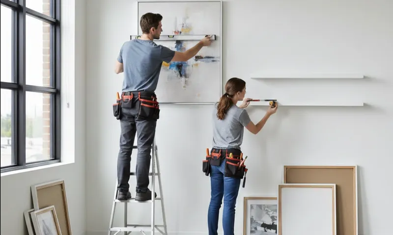 Commercial Picture & Shelf Hanging