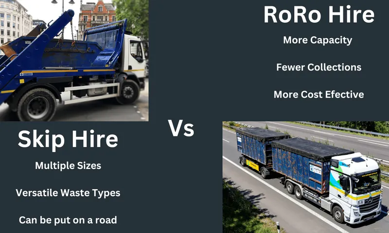 Skip Hire vs RoRo