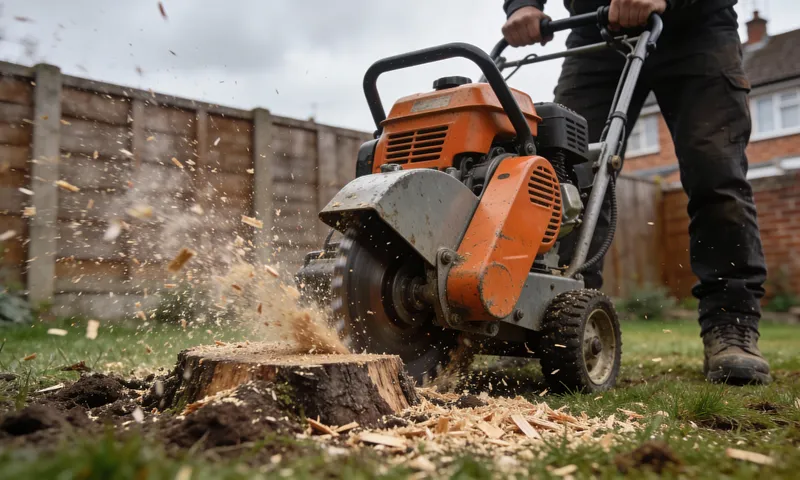 The Benefits of Professional Stump Grinding for Your Garden