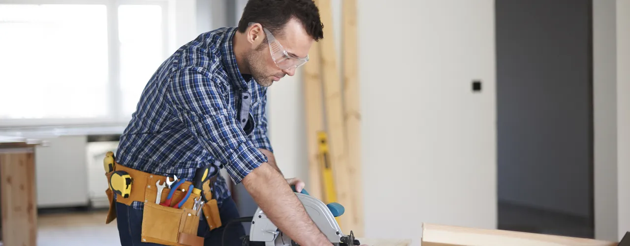 Handyman Working House