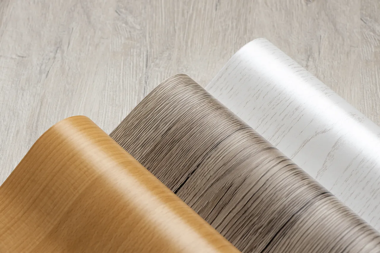 Vinyl Flooring Three Rolls
